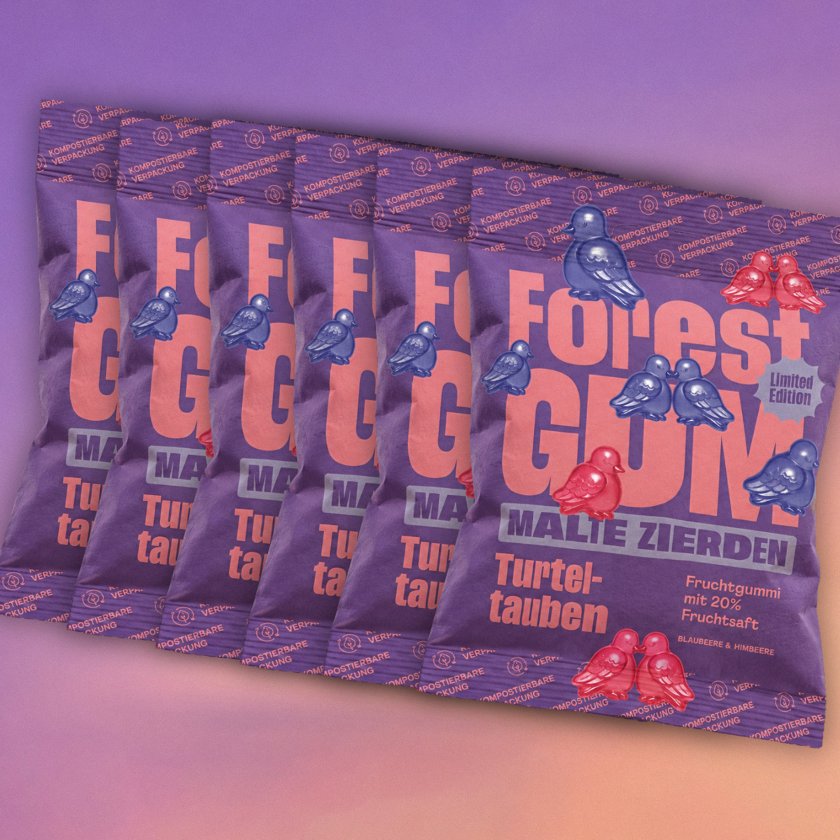 Malte Zierden x Forest Gum Turteltauben