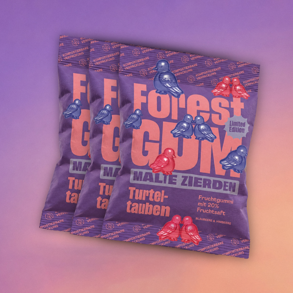 Malte Zierden x Forest Gum Turteltauben