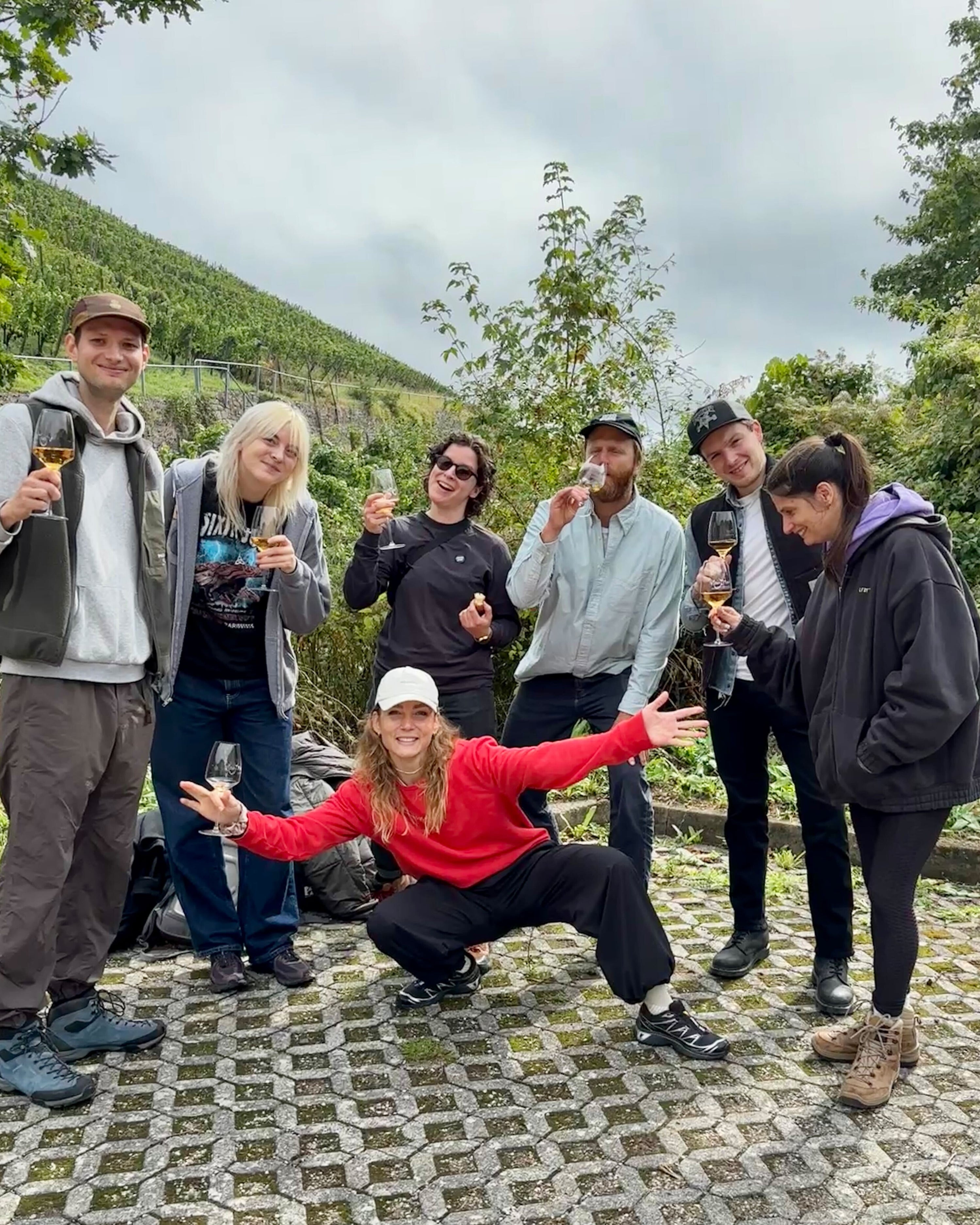 Forest Gum Team Weinwanderung