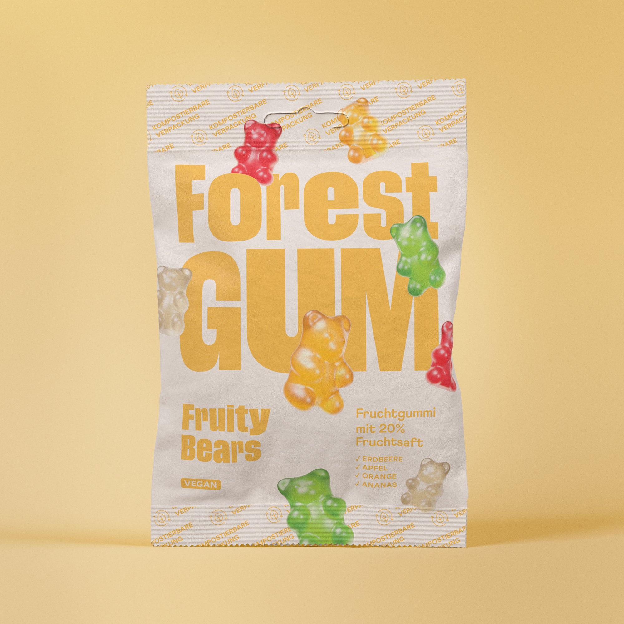 Fruchtgummi vegan Fruity Bears 6x