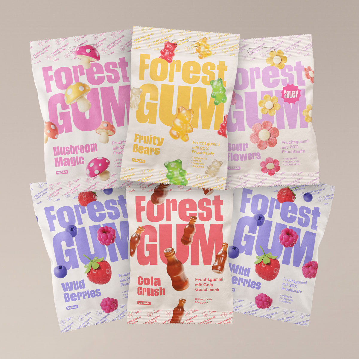 Fruchtgummi 6er Probierset