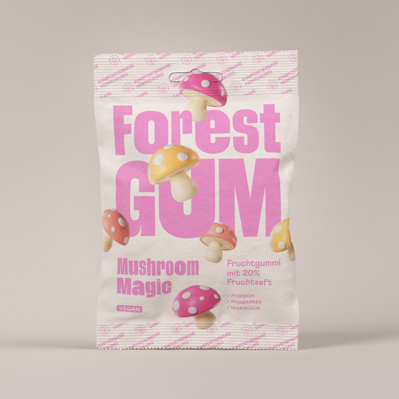 6x Fruchtgummi Mushroom Magic