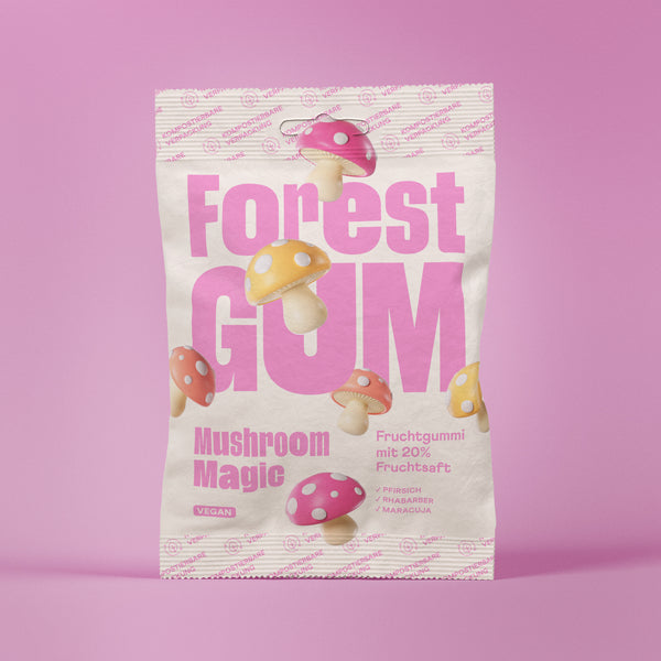 6x Fruchtgummi vegan Mushroom Magic